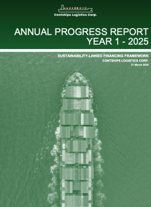 Contships Sustainability Linked Framework - Progress Report 2025
